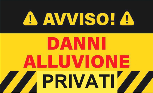 Ricognizione e segnalazione danni per eventi metereologici 15/17 aprile 2025 - PRIVATI
