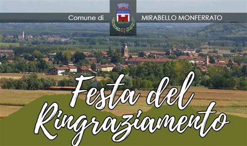 Invito agli ambulanti - Festa del Ringraziamento